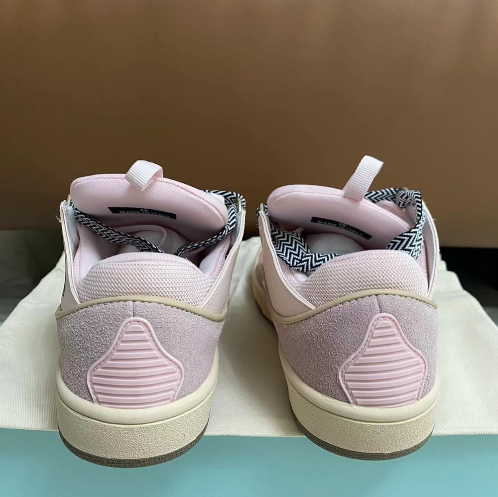 LANVIN CURB SNEAKERS pink - Picture 4 of 6